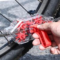 Cycle Chain Cleaner Chain Cleaning Scrubber Transparent Cycling Maintenance Device Cycle Chain Scrubbe For Mountain/MT/Road CN