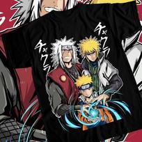 Miniso Summer Naruto Rasengan T-Shirt Itachi Uchiha Jiraiya Anime Manga Style Shirt Style Shirt All Size Animation Authorization S