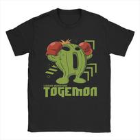 Digimon Wizardmon Anime   TShirts Men Women  Novelty Pure Cotton Tee Shirt Round Collar Short Sleeve T Shirts Plus Size Clothes S