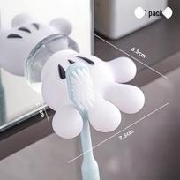 LIEI Mickey Mouse Wall-Mounted Toothbrush Holder