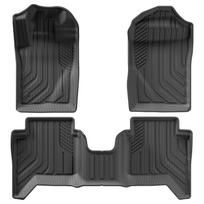 for Ford Ranger 2025 2025 TPE 3D Car Floor Mats Foot Set Pads 3PCS/SET All Weather Waterproof Auto Accessories Black