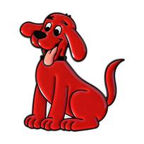Cartoon Little Kangaroo Enamel Pins Dalmatian Red Dog Brooches Lapel Badges TV Character Animal Jewelry Gift for Kid Friends