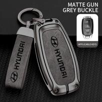 For Hyundai I30 Ix35 Kona Encino Solaris Azera Grandeur Ig Accent TM Palisade Santa Fe Fashion Zinc Alloy Car Key Case Cover