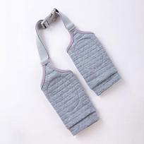 Naminių šunų kojų apsaugos kelnės priekinių kojų traumoms - Šilta sąnario mova ir kelio apsauga, apsauganti nuo žaizdų laižymo 3XL (recommended weight 42.5-50 kg) pilka spalva