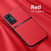 For Xiaomi Mi 12 Pro 12X 5G Case  Leather Texture Magnetic Back Cover for Xiaomi 12Pro Mi12 Pro Mi12X Phone Cases Fundas For Mi 12 5G