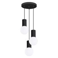 Lampa Wisząca Halo 3 G9 Czarny Alu Sollux Sl.1715