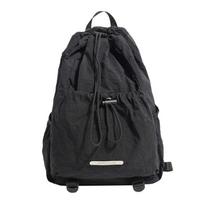 Outdoor Travel Lightweight Drawstring Backpack Unisex Large Capacity Nylon Backpack Small juoda