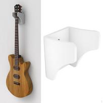Gitara Pakabukas Studijos Stovas 7.5x7x8cm/2.95x2.76x3.15inch balta