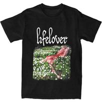 Lifelover Juostos Marškinėliai Universalūs Juokingi Laisvalaikio Spausdinti Medvilniniai Trumpomis Rankovėmis Vyriški Linksmi Streetwear Harajuku Unisex Viršutiniai S juoda
