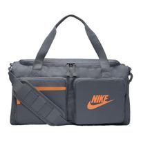 Nike Audinio Sportinis Krepšys, Kelioninis Krepšys, Treniruoklių Krepšys Įprastas Unisex Pilkas/Oranžinis BA6169-084 gray
