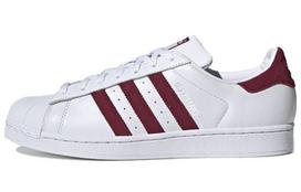Superstar Adidas Originals 'White Collegiate Burgundy' EF9240 47⅓