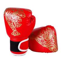 Breathable Sparring Gloves Muay Thai Boxing Gloves Kickboxing Gloves  Boxing Training black-child