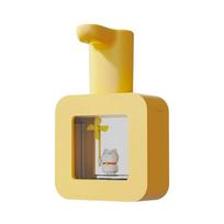 New Automatic Soap Dispenser Cute Pet Contact Free Hand Sanitizer USB Charging 400ml Liquid Dispensers Wash Handtizer Personal geltona