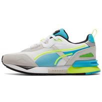Puma Mirage Tech Grey Violet Multi Unisex Sneakers White 381118-02 36
