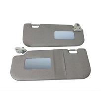 İnterior Sun Visor Left Right 2 Pcs Set For Hyundai İ10 2007-2016 Beige Color