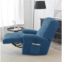 Stretch Recliner Sofa Cover Soft Velvet Lazy Boy Armchair Covers Elastic Non Slip All-inclusive Sofa Slipcovers for Living Room