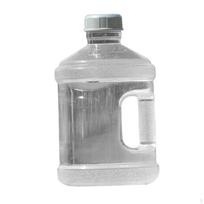 Water Dispenser Bottle Barrel with Screw Lid Clear Round Bucket Storage Container for Picnic Home 3L