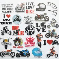 Dviračio lipdukas Mopedo lipdukas Šalmo lipdukas Stilingas motorolerio lipdukas Motociklo lipdukas