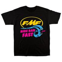 FMF Ride Bad Fast Racing Marškinėliai Vyrams Moterims Medvilniniai Marškinėliai Trumpomis Rankovėmis Prabangaus Prekės ženklo Marškinėliai Retro Streetwear Y2k Laisvalaikio Marškinėliai S