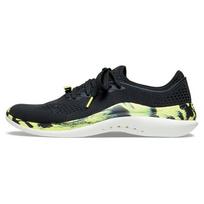 Crocs Literide Paprasti Patogūs Sportiniai Laisvalaikio Batai Vyriški Batai Juodi Oranžiniai 207633-02K 39-40