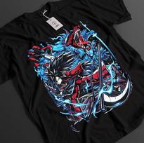 Naruto Marškinėliai Madara Uchiha T-shirt Hashirama Senju T-shirt Obito Anime Unisex Marškinėliai 4XL