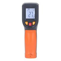 Infraraudonųjų spindulių termometras maisto gaminimui Bekontaktis lazerinis maisto temperatūros pistoletas Skaitmeninis apšviečiamas LCD ekranas -50 400 laipsnių Celsijaus