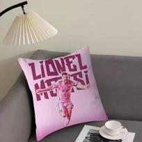 Football Star L-Lionel M-Messi Pillow Cushion Cover Pillowcase Living Room Sofa Home Decor Customized 12x12Inch