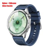 22 mm dirželis Xiaomi Watch S4 sport S3 S2 46 mm S1 pro/color 2 kompozitinio silikono juosta HUAWEI Watch GT6 5 4 Pakeičiamas apyrankė 22MM Universal