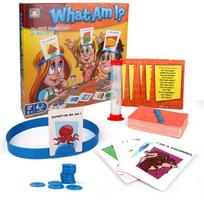 Guess Who I Am Game Day Headband Fun Guessing Family Party Board Quick Question Cards Kids Educational Interaction Reasoning Toy
