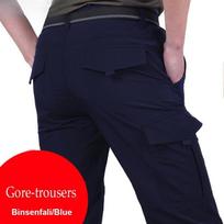 Vasarinės lauko plonos greitai džiūstančios kelnės vyriškos laisvos didelio dydžio daug kišenių kombinezonas KTB M juoda