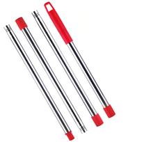 Mop Replacement Handle Compatible with Ocedar/Vileda Turbo Mop Head Replacement Heads, Mop Handle for EasyWring Mop sidabras