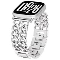 20mm 22mm prabangūs metaliniai laikrodžio dirželiai, skirti Redmi Watch 5 Active/Lite/Xiaomi Watch S4 apyrankė Galaxy 7 6 5 4 Classic dirželis 20mm watch band sidabras