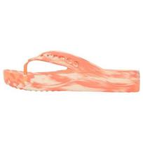 Crocs Comfortable Anti-Friction Massage Flip Flops Women Footwear Orange 208462-83F 38-39 beige