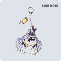 New style Murder Drones Game HD Anime Phone Chain Metal Acrylic Cellphone Chain For Phone Lanyard Keychain Jewelry Party Gifts 6 cm