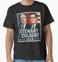 Jon Stewart & Stephen Colbert 2028 Truthinesss T-Shirt 3XL