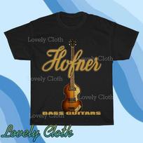 Hofner Gitaros Logotipo TEE Marškinėliai Juokingi Amerikietiško Dydžio S iki 5XL Marškinėliai 3XL