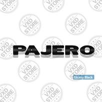 Mitsubishi Pajero Automobiliui 3D Metalinės Raidės Logotipo Ženklelis Lipdukai Lipdukas Automobilio Galinės Bagažinės Raidės Emblema Stilizuoti Lipdukai
