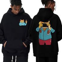 Rapper Bad Bunny Debi Tirar Mas Fotos DTMF Hoodie Men's Fashion Hip Hop Sweatshirt Fleece Oversized Casual Tracksuit S