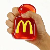 M-Cube Stress Relief Toy – Creative Soft Rubber Squeeze Toy – Children’s Sensory Toy raudona