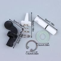 1set Pneumatic Air Tool Prima Random Orbital Sander 5 Inch Spare Parts Accessories Rotor Switch Vane Key Bearing Bushing Spindle