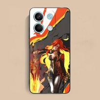 Genshin Impact Mavuika Phone Case for Xiaomi Redmi Note 14 13 12 11 A5 3 2 1 Pro Plus 4G 5G Colour Printing Pretty Luxury Cover Redmi A1+