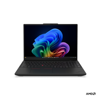 Lenovo ThinkPad T16 G5 AMD | Black | 16 " | IPS | WUXGA | 1920 x 1200 pixels | Anti-glare | AMD Ryzen 5 PRO | 215 | 16GB | SODIMM DDR5 | Solid-state drive capacity 512GB | AMD Radeon 740M Graphics | Windows 11 Pro | 802.11be | Bluetooth version 5.4