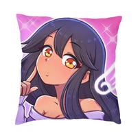 Aphmau Pagalvės užvalkalas 45x45cm Japoniškas Animacinis Anime Minkštas Mielas Pagalvių Užvalkalas Automobiliui Sofai Dvipusis Spausdinimas Pagalvių Užvalkalai 30x30cm 12x12in