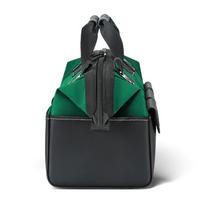 16inch Tool Bag Heavy Duty Tool Bags 600D Oxford Cloth Wide Mouth Electrician Tool Bag Organizer žalia