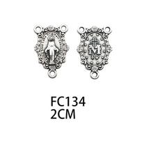20/24mm Mergelės Marijos pakabukai, katalikiški pakabukai, ovalios medalio formos pakabukas papuošalų gamybai, „pasidaryk pats“ vėriniams, apyrankėms, auskarams 2cm