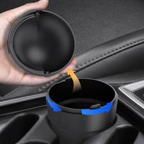 Universalus automobilio šiukšliadėžė Automobilio organizatorius Laikymo dėžė Su atlenkiamu dangčiu Mielas mini automobilinis nepralaidus transporto priemonės šiukšlių krepšys automobiliui