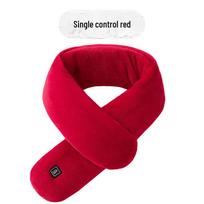 Smart Heated Scarf with Vibration Massage for Men & Women - Winter Neck Warmer, Solid Color 80*10 cm