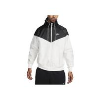 Nike Sportswear Windrunner Siuvinėtas Logotipas Skiautinis Su Gobtuvu Laisvalaikio Striukė Vyriška Viršutinė Apranga Balta DA0001-134 M