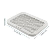 Cat Litter Catcher Washable Double-layer Elevated Pet Supplies Cat Litter Rug Catcher For Indoor Outdoor Cage Entry Corner balta
