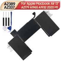 New Rechargeable Lithium Battery A2389 A2337 For Apple Macbook Air 13  A2179 A1965 A1932 2020 M1 Laptop Battery 4379mAh